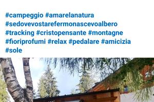 Casa in legno Bungalow presso campeggio 