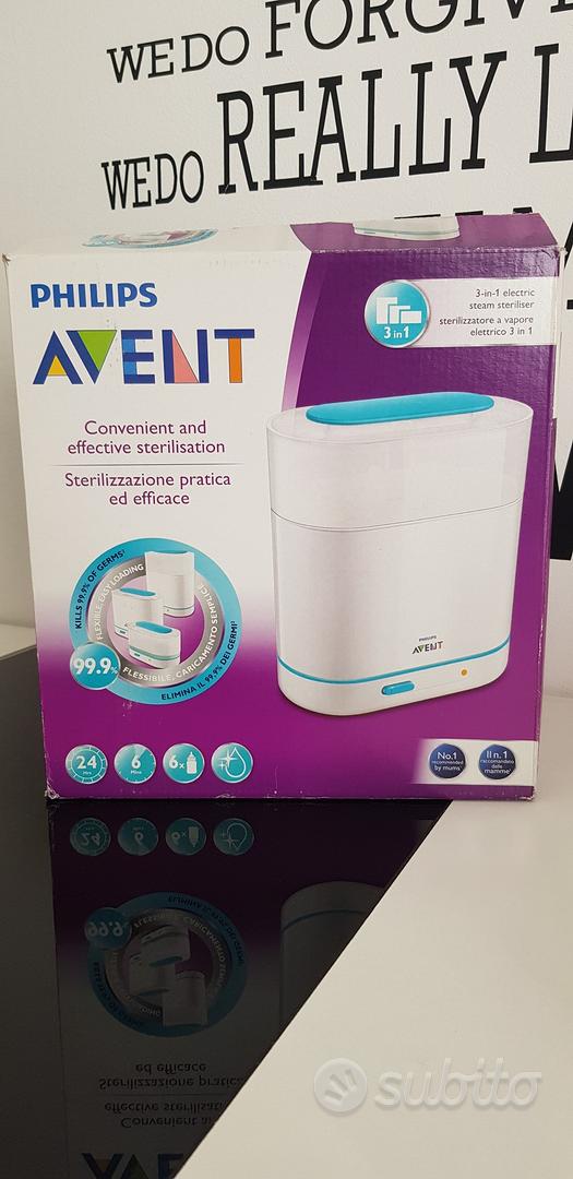 Philips Avent Sterilizzatore 3 in 1 - 50 euro - Tutto per i bambini In  vendita a Milano