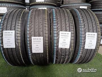 4 gomme 225 60 18 CONTINENTAL RIF1708