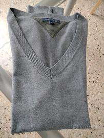Pullover grigio melange Tommy Hilfiger 