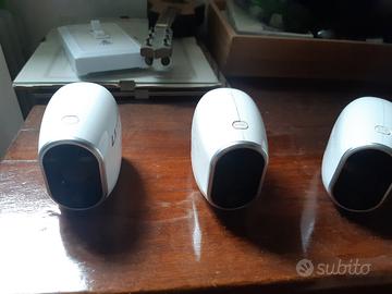 Net Gear quattro telecamere per esterni nuove