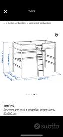 Letto a soppalco Ikea