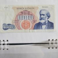 1000 Lire Giuseppe Verdi 1 Serie PERIZIATE