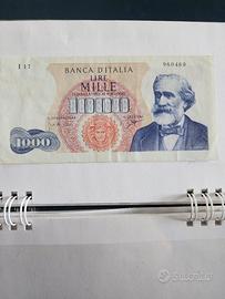 1000 Lire Giuseppe Verdi 1 Serie PERIZIATE