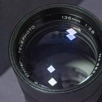 Obiettivo Vivitar Telephoto 135mm f/2.8 Konica AR