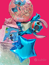Set Compleanno Stitch e Angel Palloncini