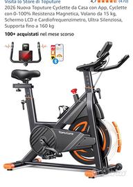 Cyclette nuova con App Toputure