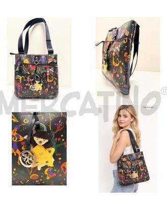 BORSA TRACOLLA PIERO GUIDI CIRCUS NERA