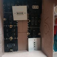 set pentole nuove mai usate, scatole per prese 