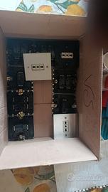 set pentole nuove mai usate, scatole per prese 