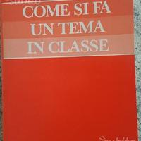 Come si fa un tema in classe