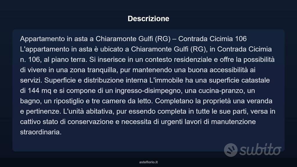 Appartamento – RG - Vista 4
