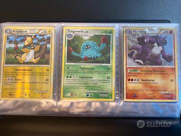 Carte Pokemon Serie Platino, nero e bianco e altre