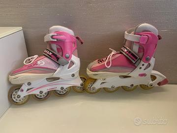 Roller firefly rosa bambina tg 34-37