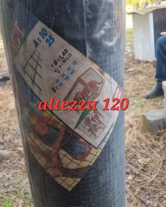 rete elettrosaldata altezza 120 cm