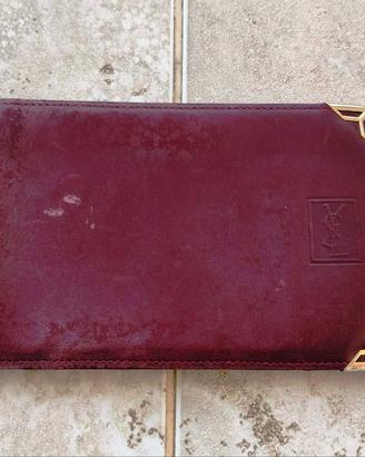 Portassegni in pelle di Yves Saint Laurent