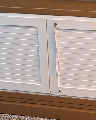 Porta in pvc doppia anta