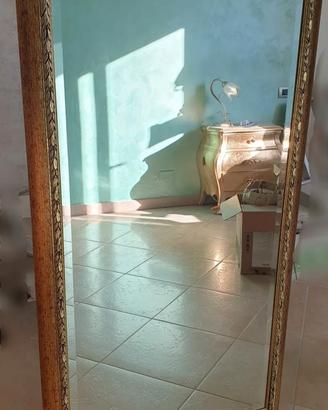 Specchio con molatura 132x72
