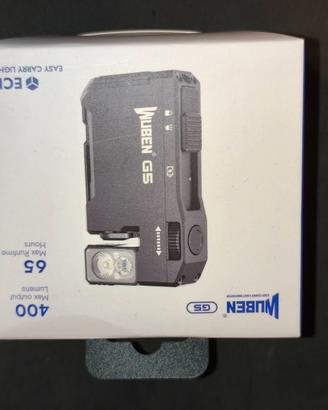 Torcia wuben G5 nera