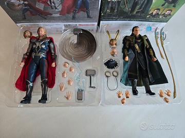 Marvel Avengers Assemble Thor e Loki Figuarts
