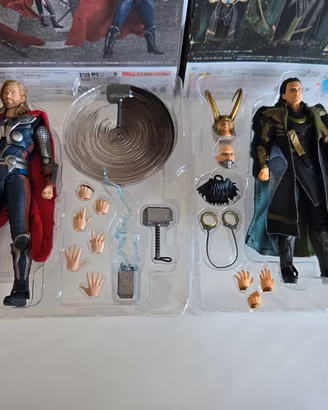 Marvel Avengers Assemble Thor e Loki Figuarts