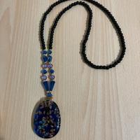 Collana lunga con pietra per donna