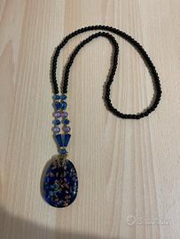 Collana lunga con pietra per donna