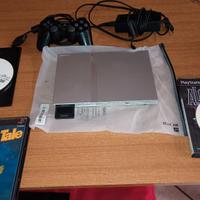 PS2 slim silver chip Matrix completa