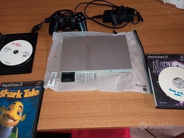PS2 slim silver chip Matrix completa