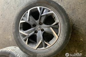 Cerchi Citroen ds3 da 17 pollici