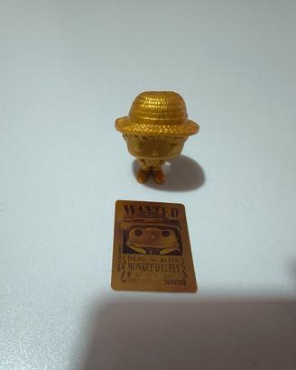 Sorpresina Kinder Funko Pop Luffy Gold Oro VS513