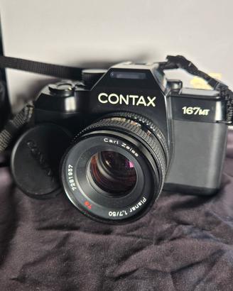 Contax 167mt come nuova  +  obiettivi 
