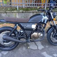 NUOVO SCRAMBLER F.B. MONDIAL SPARTAN 125cc BLACK