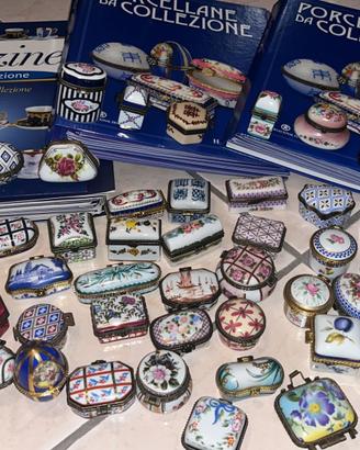Scatole  porcellana da collezione