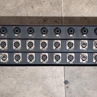 STAGE BOX CIABATTA MICROFONI PROEL 16 In 8 OUT