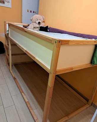 Letto ikea per bambini con tenda