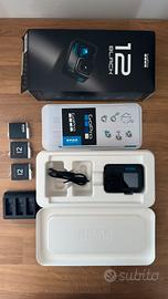 Gopro 12 black batterie e accessori