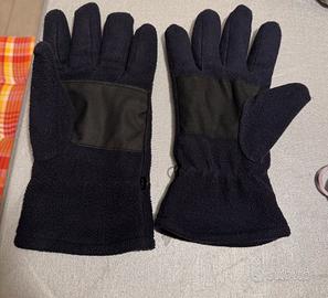 Guanti per uomo in pile