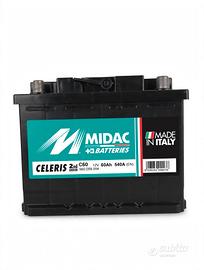 Batteria MIDAC Celeris C60 12v 60ah 540A