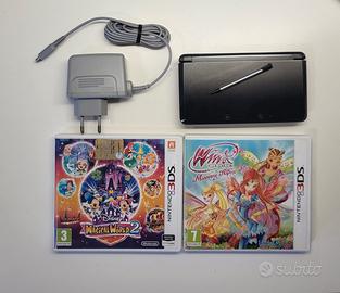 Nintendo 3ds + giochi + base - come nuovo funziona