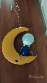 lampadario omino sulla luna