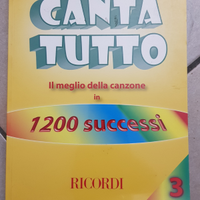 Libro canzoni Ricordi 2009