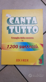 Libro canzoni Ricordi 2009