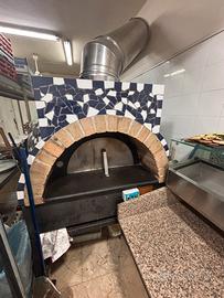 Forno pizza a cupola mosaico