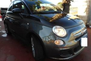 FIAT 500 C 1.2 GQ BICOLOR BLUE&ME INTERNI IN PELLE