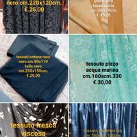 LOTTO TESSUTI D'ARREDO E ABBIGLIAMENTO 