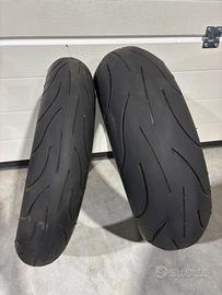 Gomme moto Michelin Pilot Power 120/70 e 180/55 17