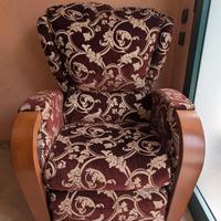 Poltrona reclinabile elettrica funzionante