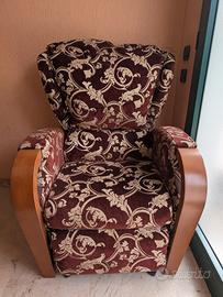 Poltrona reclinabile elettrica funzionante