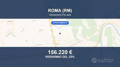 Immobile in asta di 61 m² con box auto doppio a Ro